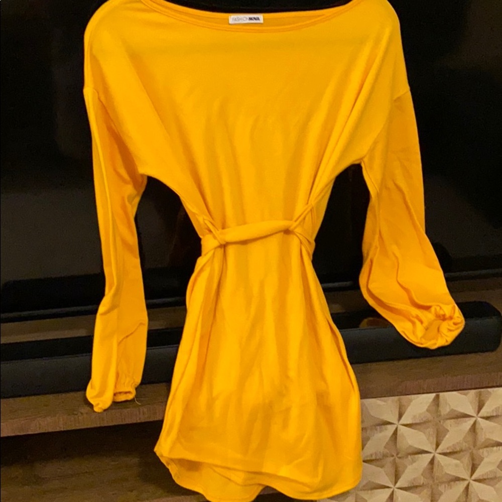 Tie dress